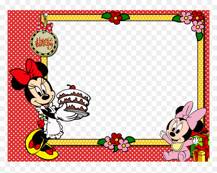 Cartoon, HD Png Download - happy birthday frames and borders png