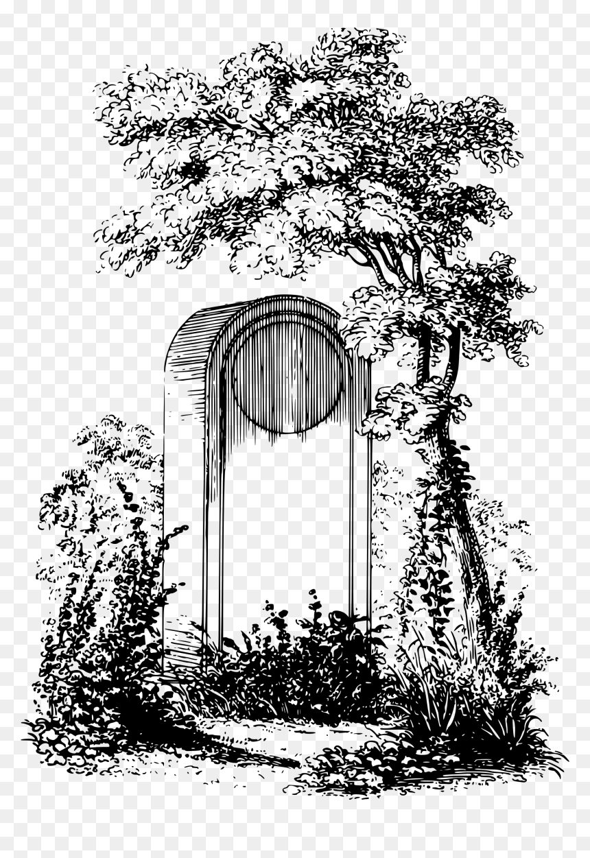 Grave With Flowers Drawing, HD Png Download - tomb stone png
