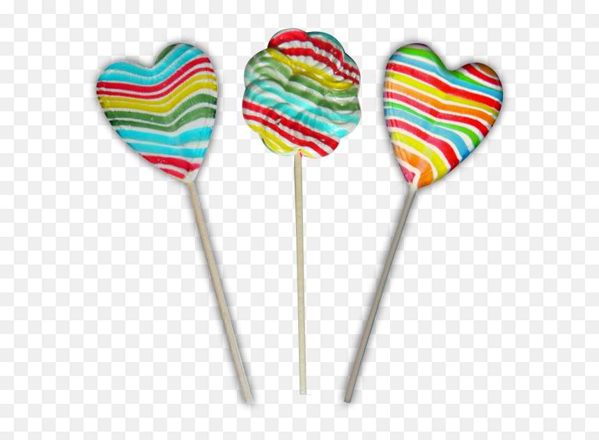 Lollipop, HD Png Download - candy cane heart png