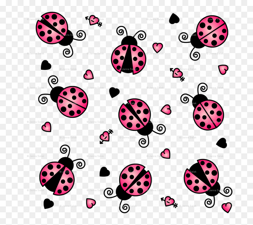 Transparent Cute Wallpaper Png, Png Download - lady bugs png