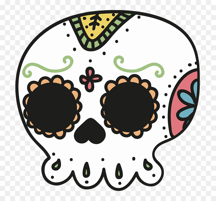 Dia Dos Mortos Desenho, HD Png Download - mexican frame png
