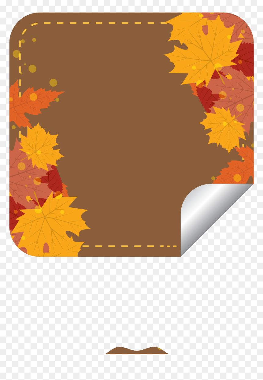 Autumn, HD Png Download - fall leaves banner png