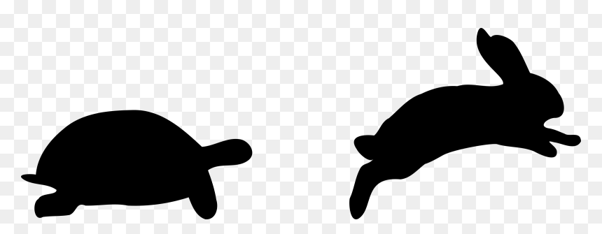 Clipart Tortoise And The Hare, HD Png Download - slow png
