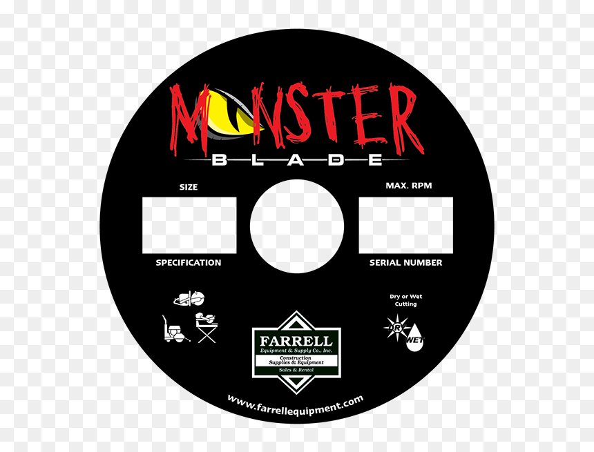 Cd, HD Png Download - monster eye png