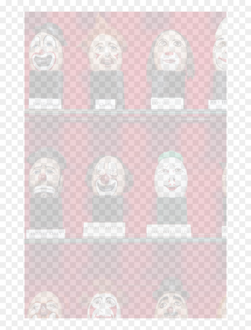 Label, HD Png Download - clown makeup png