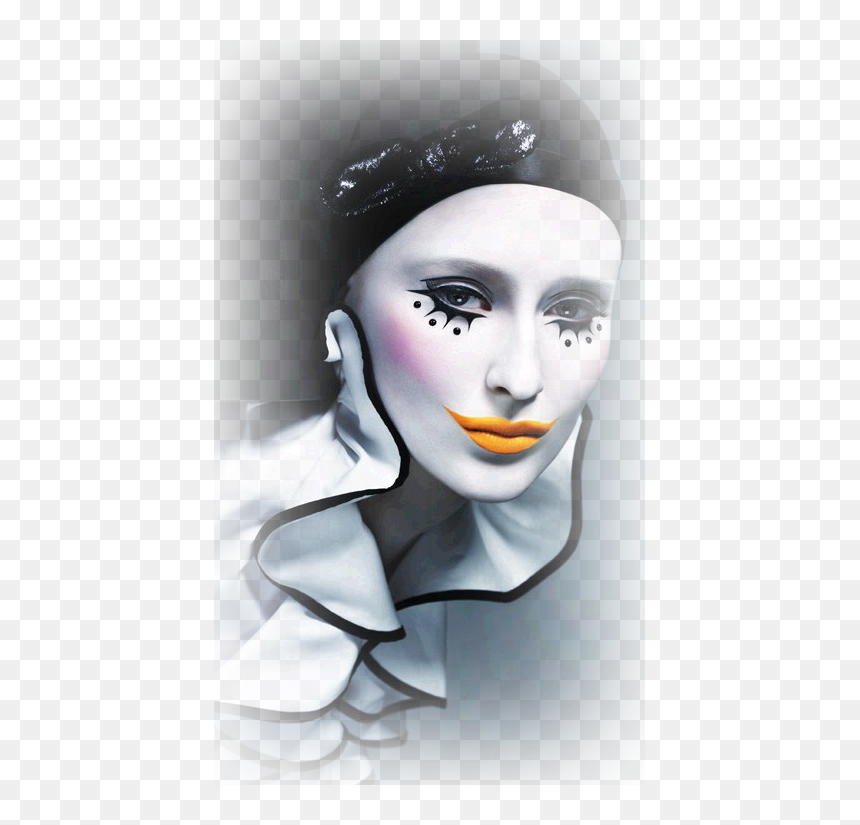 Tube Pierrt Png, Transparent Png - clown makeup png
