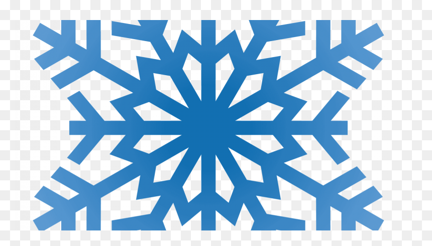 Snowflake Free Clipart, HD Png Download - gelo png