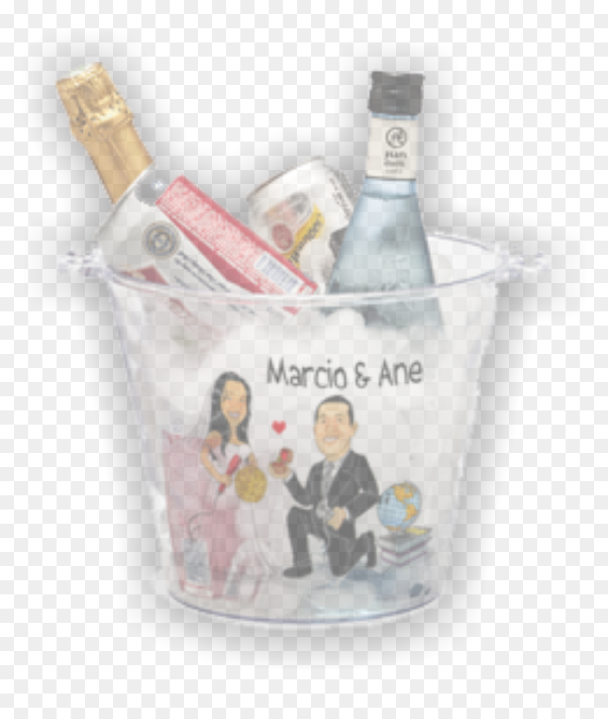 Balde De Cerveja Personalizado, HD Png Download - gelo png