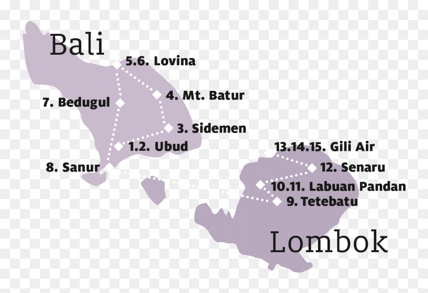 Bali Lombok 3 Wochen, HD Png Download - yolo png