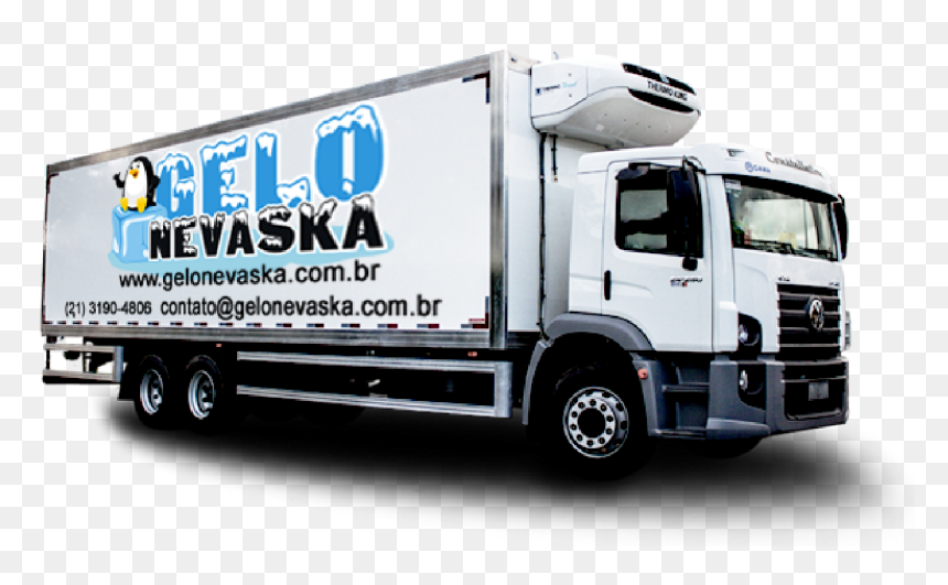 Caminhao De Carga Png, Transparent Png - gelo png