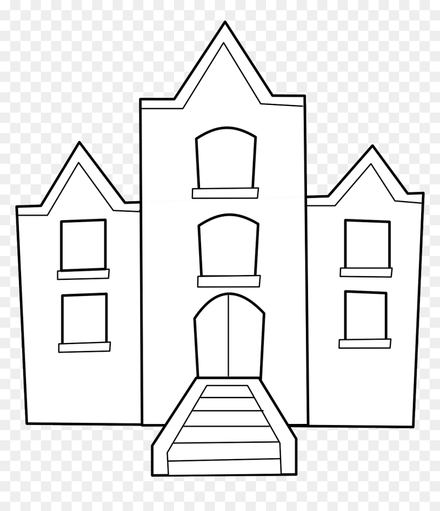 School Building Clip Art, HD Png Download - building .png