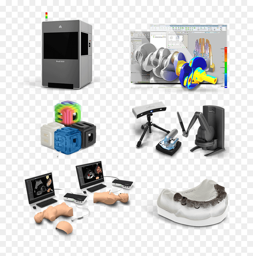 3d Systems Materials, HD Png Download - 3d person png