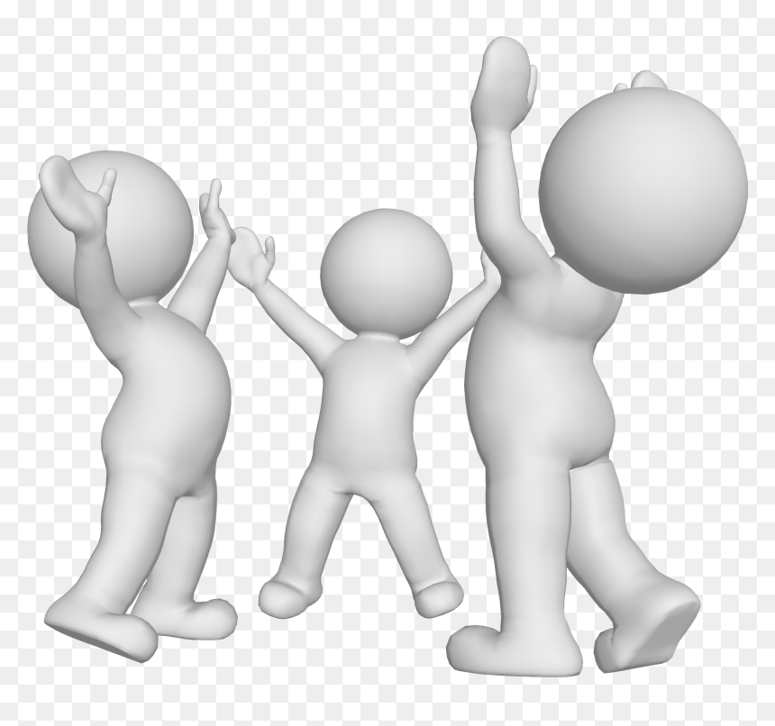 Man Victory Png, Transparent Png - 3d person png