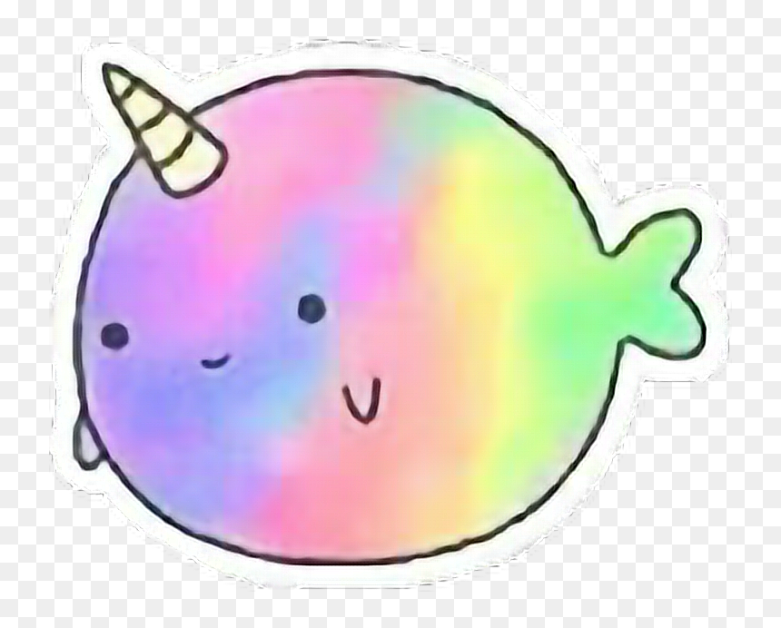 Narwhal Sticker, HD Png Download - anime explosion png