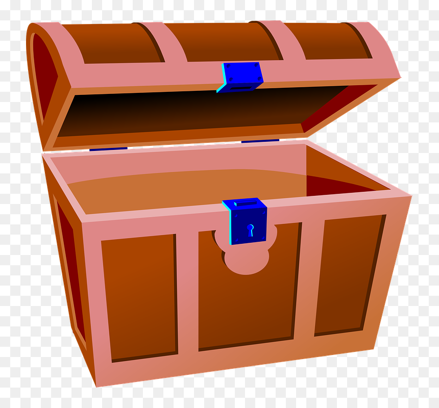 Treasure Chest Clip Art, HD Png Download - toy box png
