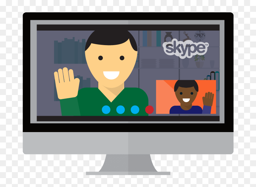 Skype Bye, HD Png Download - skype.png