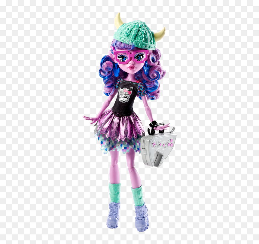 Monster High Dolls Kjersti Trollson, HD Png Download - trolls movie characters png