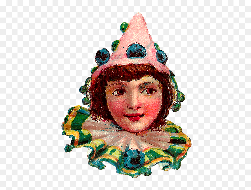 Clown Circus Vintage, HD Png Download - vintage circus png