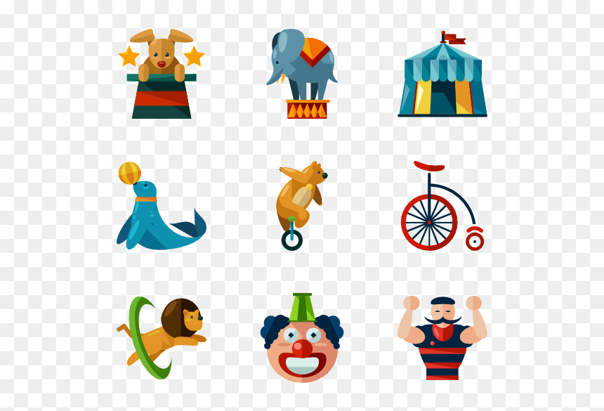 Circus Png, Transparent Png - vintage circus png