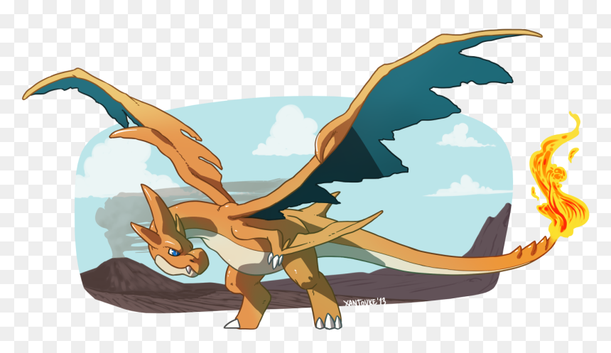 Cartoon, HD Png Download - charzard png
