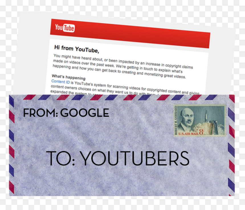 Envelope, HD Png Download - youtubers png