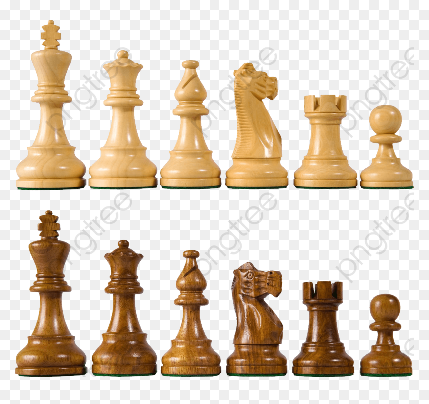 American Staunton Chess Pieces, HD Png Download - ajedrez png