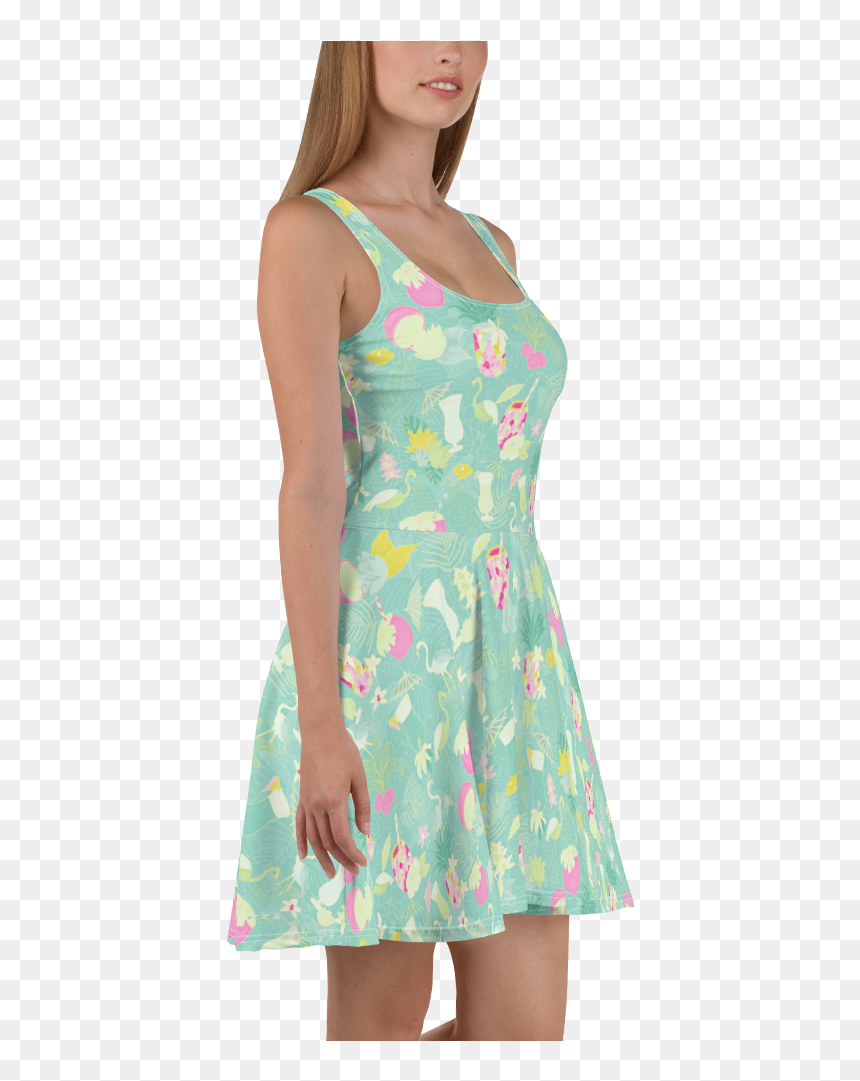 Womens Rapunzel Inspired Dress, HD Png Download - tropical drinks png