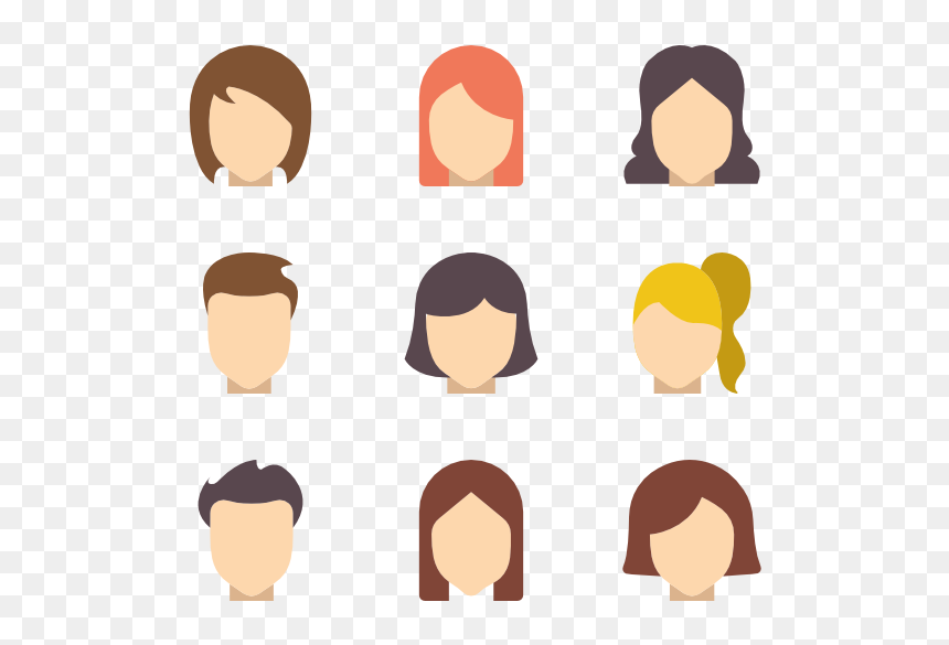 Hairstyle Icon, HD Png Download - hair cut png