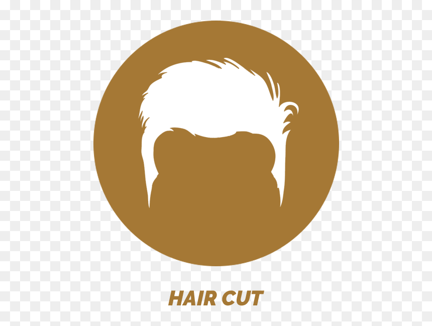 Coupe Homme Avec Barbe Old School, HD Png Download - hair cut png