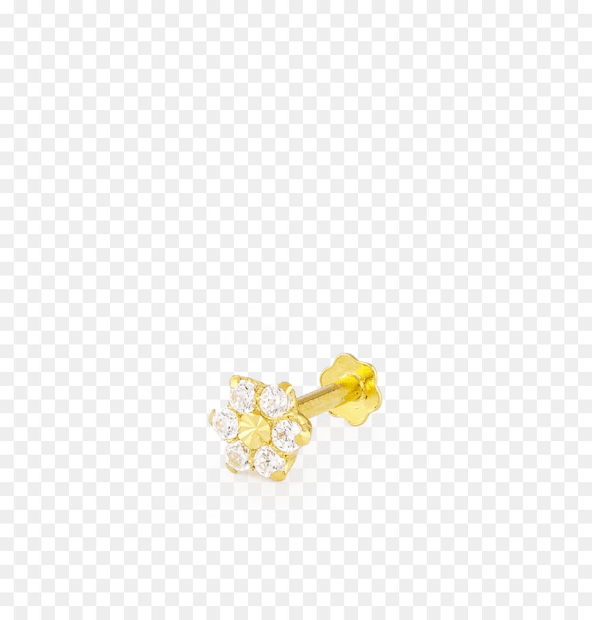Indian Gold Nose Studs Uk, HD Png Download - studs png