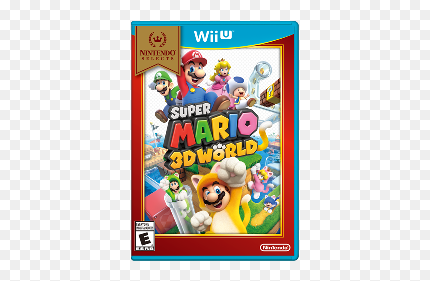 Super Mario 3d World Nintendo Selects, HD Png Download - mario world png