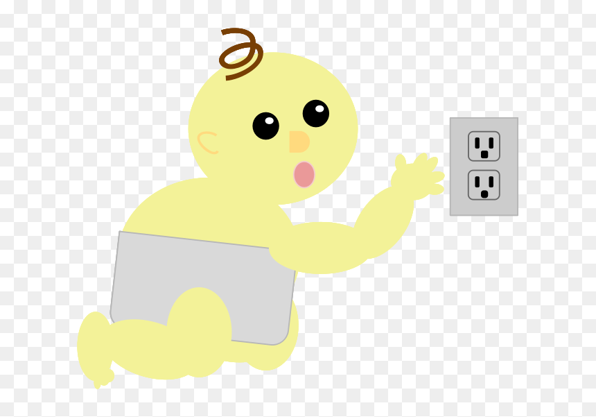 Infant Safety Clipart, HD Png Download - wall outlet png