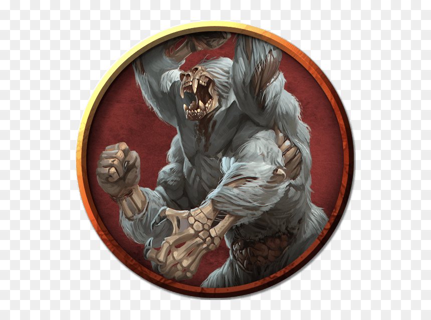 D&d Girallon Zombie, HD Png Download - scorch mark png