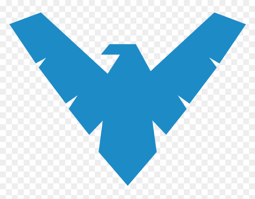 Nightwing Logos, HD Png Download - not symbol png