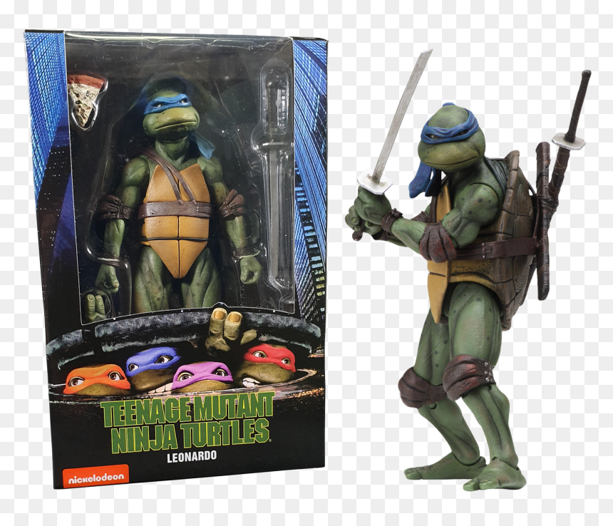 Ninja Turtles Neca, HD Png Download - leonardo png