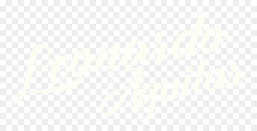 Calligraphy, HD Png Download - leonardo png