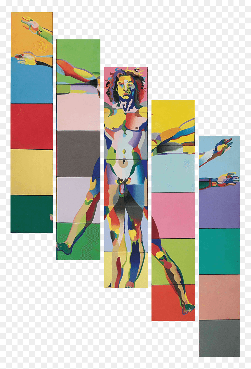 Uomo Vitruviano In Arte Contemporanea, HD Png Download - leonardo png