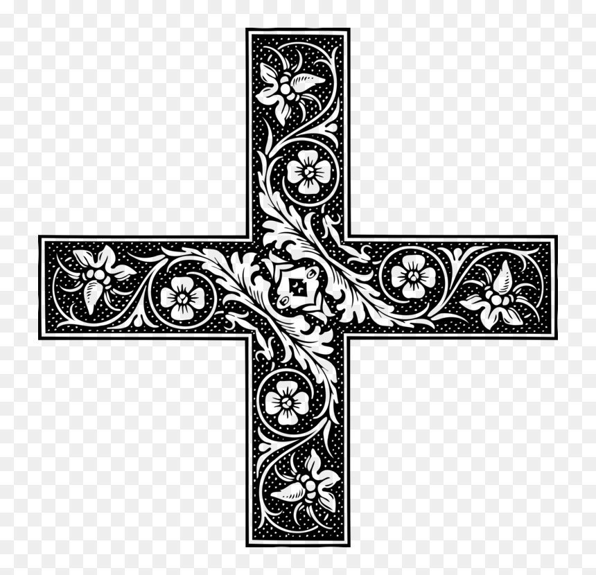 Clip Art, HD Png Download - decorative cross png