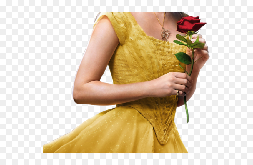 Emma Watson La Bella Y La Bestia, HD Png Download - emma png