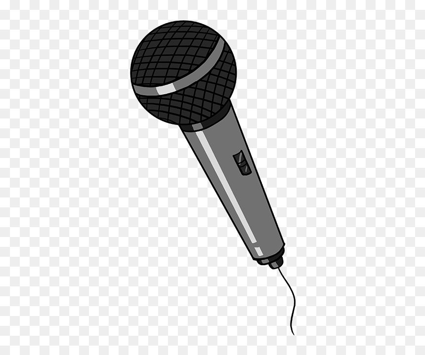 Microphone To Draw, HD Png Download - microfone png