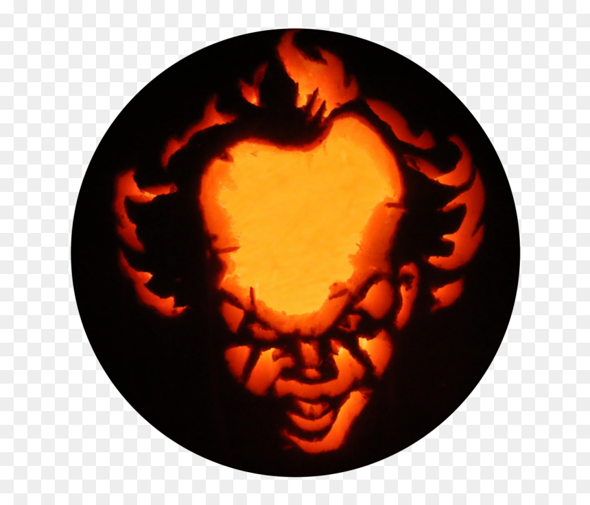Circle, HD Png Download - carved pumpkin png