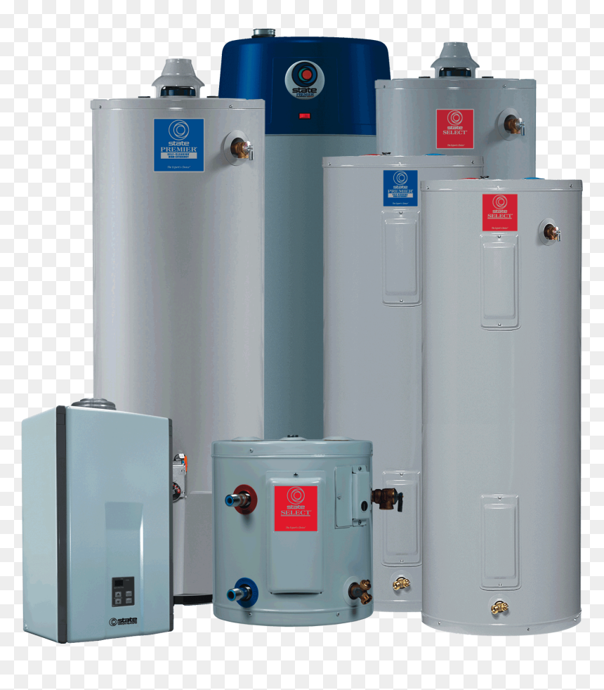 State Hot Water Heaters, HD Png Download - water heater png
