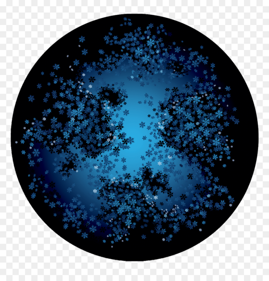 Circle, HD Png Download - snowflake texture png