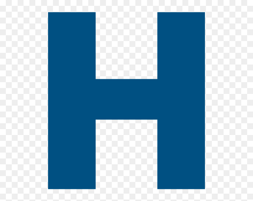 Letra H Caixa Alta, HD Png Download - h.png