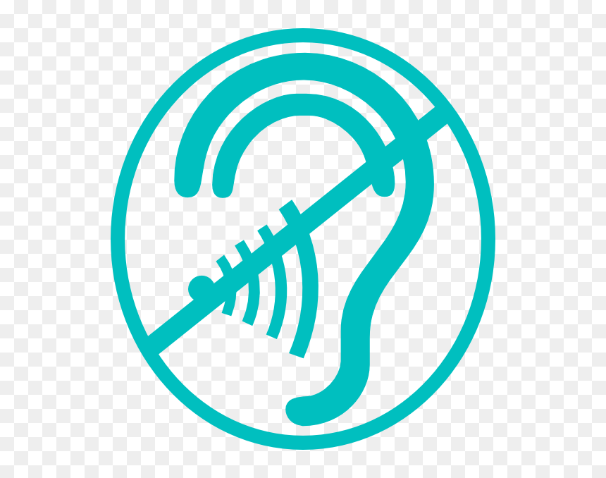 No Hearing Clipart, HD Png Download - no clipart png
