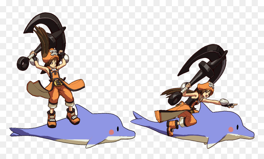 Guilty Gear May Dolphin, HD Png Download - guilty png