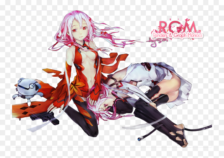Inori Guilty Crown Render, HD Png Download - guilty png