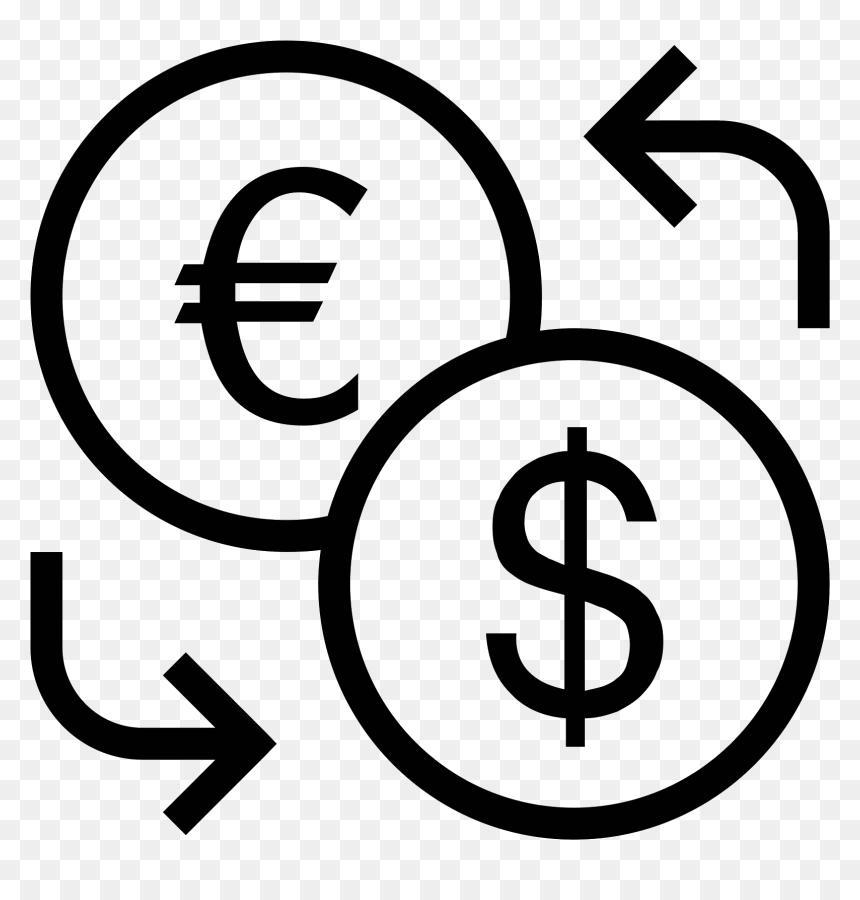 Currency Conversion Icon, HD Png Download - us dollar png