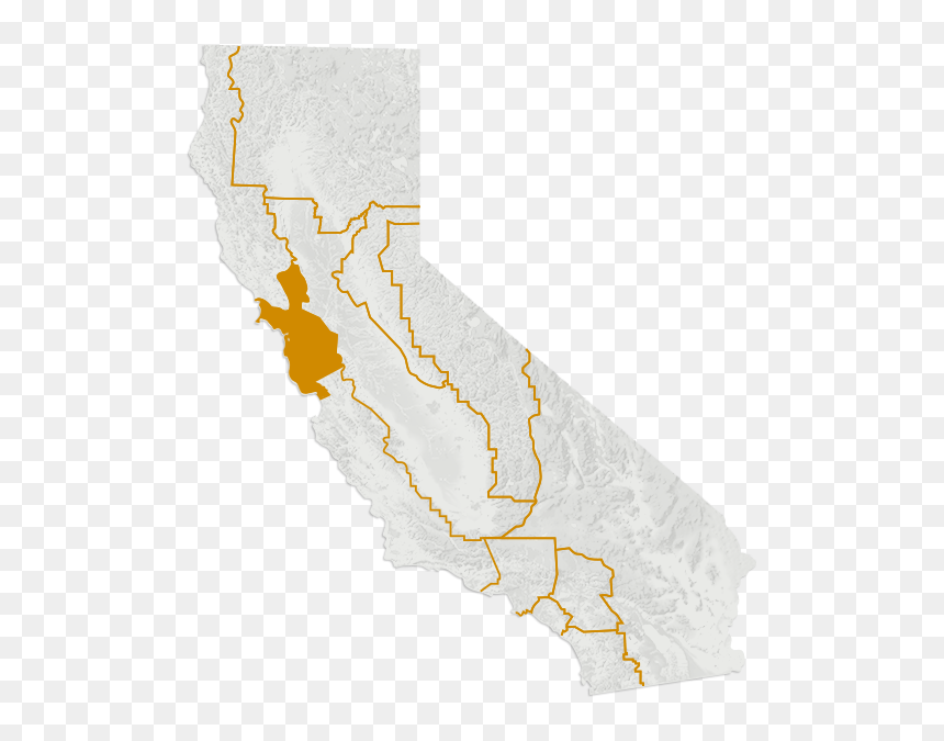 Disneyland On The Map, HD Png Download - golden state png