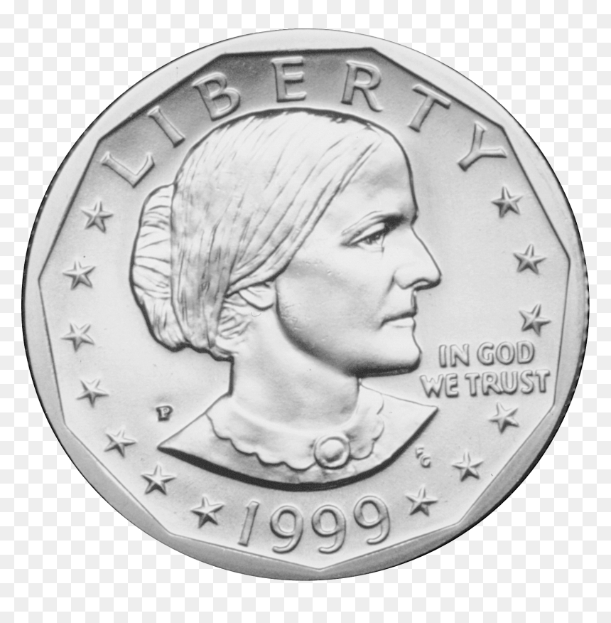 Susan B Anthony Coin, HD Png Download - coins.png